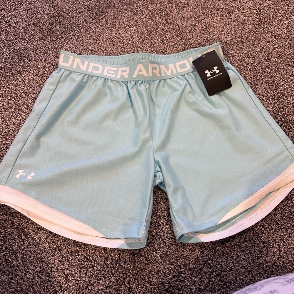 Under Armour Sky Blue Performance Shorts